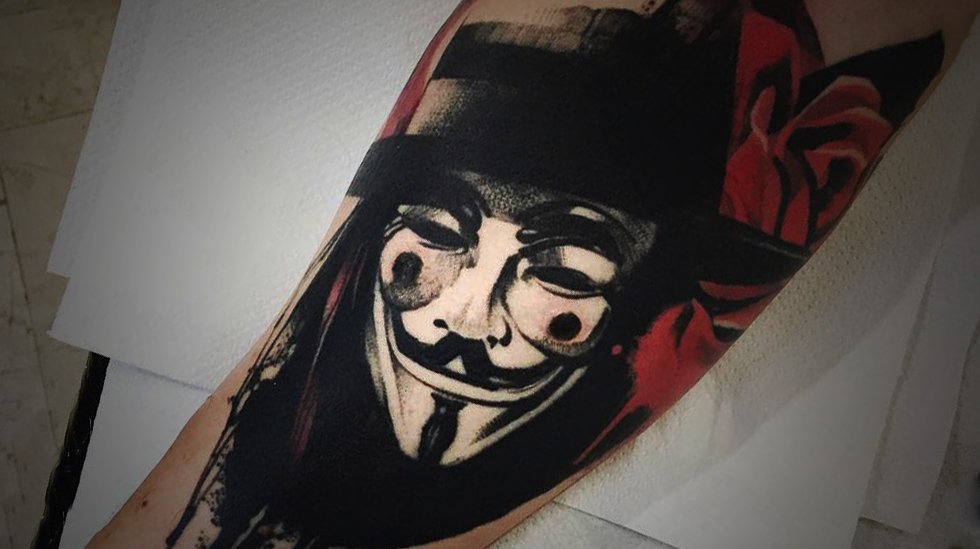 V For Vendetta Tattoo | The Definitive Creative Guide [2022] | Tattoo Full