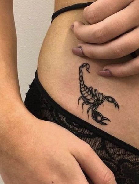 scorpion tattoo Small
