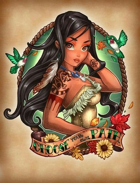 Pocahontas Tattoo Ideas